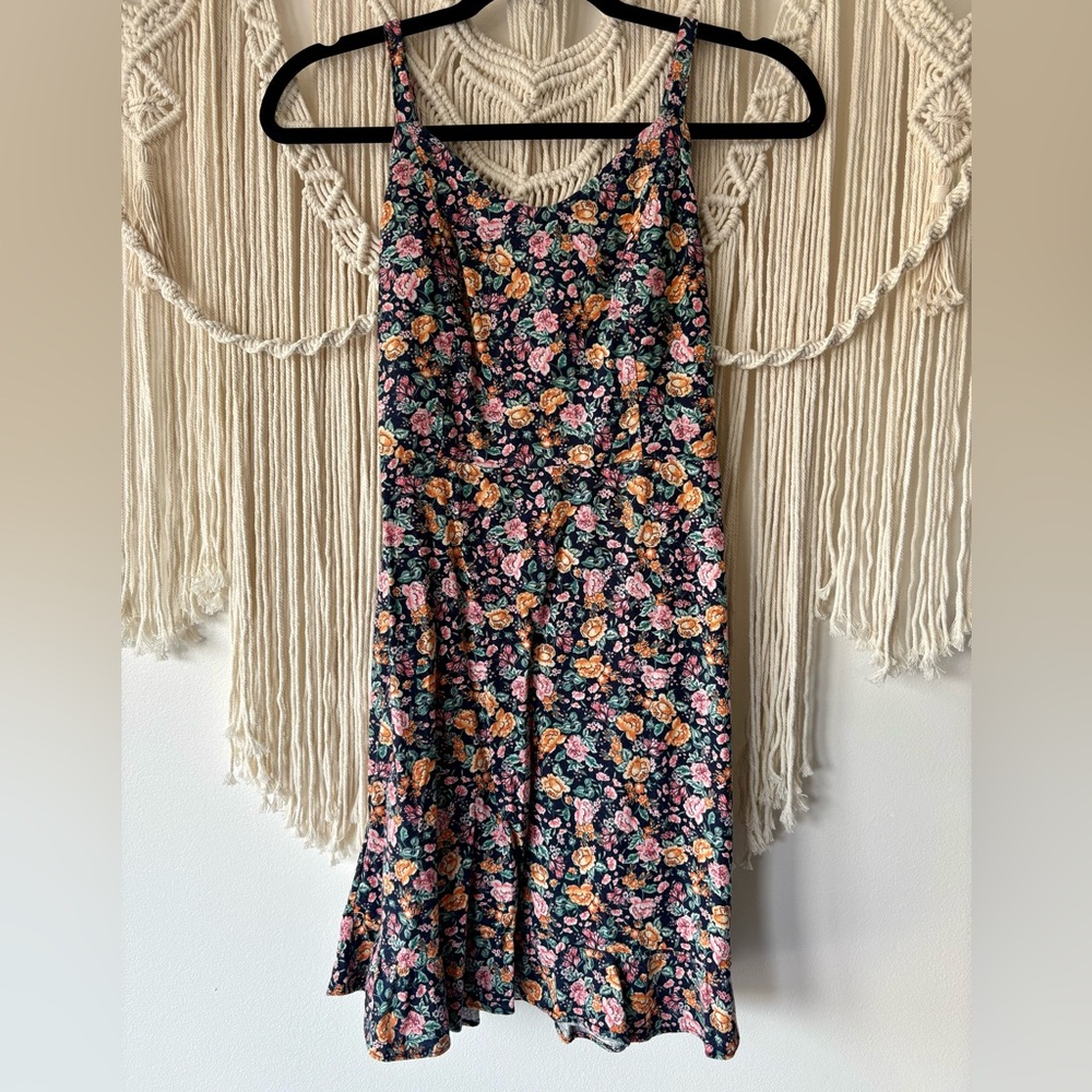 Old Navy Floral Spaghetti Strap Dress